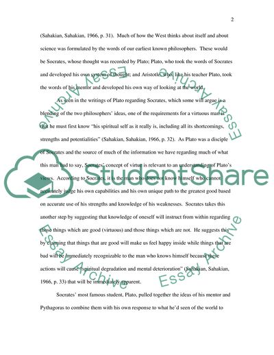 The Virtuous Man as Defined by Plato and Aristotle