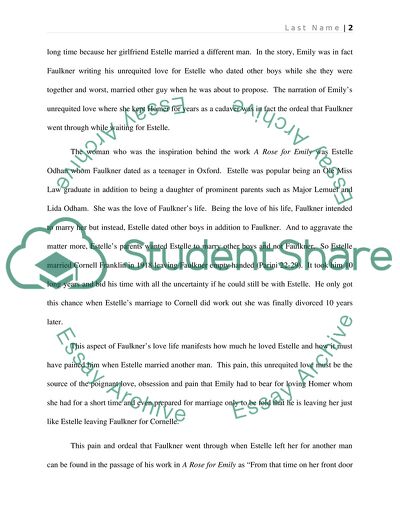 Analytical Life of William Faulkner