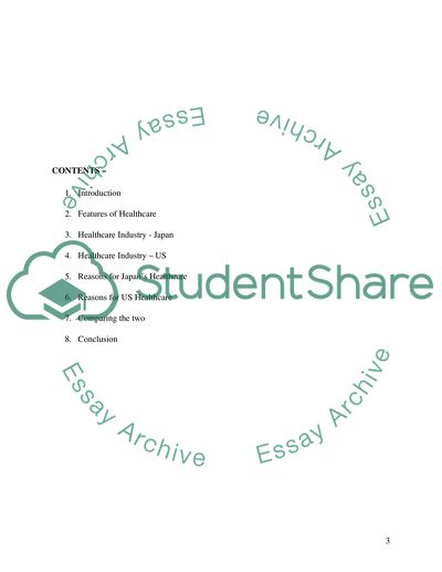 The Healthcare System in Japan and the Quality of the Service