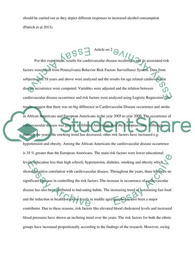 Drinking or Not Drinking in the Spring Semester