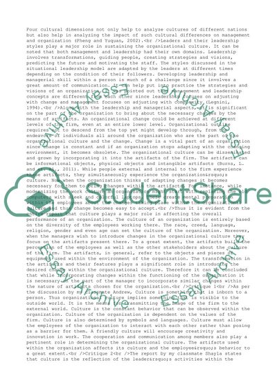 Hofstedes ross-ultural Dimensions in Construction Projects