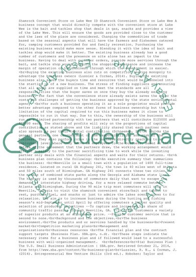 Shamrock Convenient Store on Lake Wee