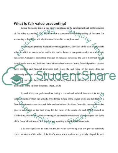 Contemporary Issues in Accounting and Finance in FASB