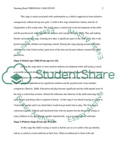 The Key Figure in the Development of the Infant and the Psychosocial Virtues Exhibited
