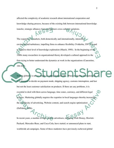 International Marketing Management for Multinational Companies