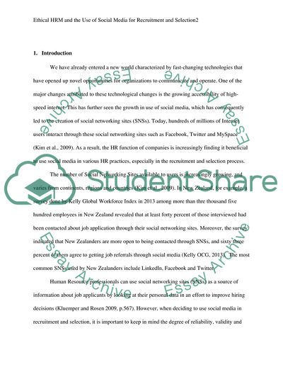 Ethical Human Resource Management