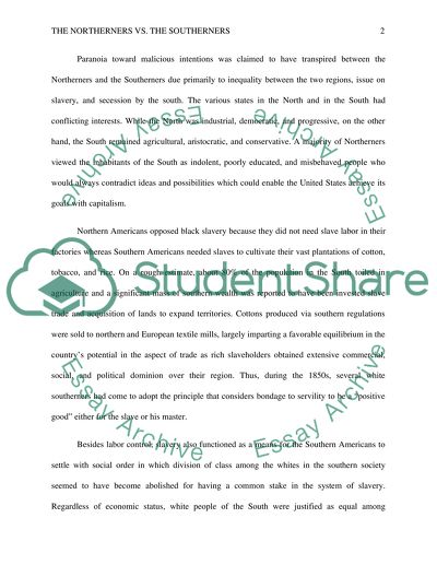 Factions Leading To The Outbreak Of The Civil War