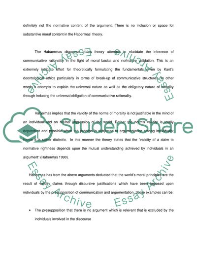 Habermas Political Philosophy