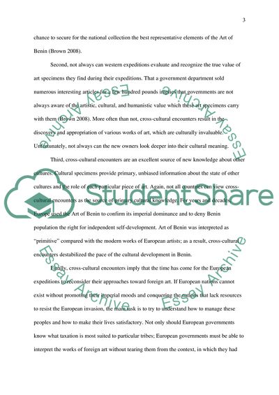 Cross-Cultural Encounters