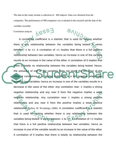Relationship between Sales and the Independent Variables