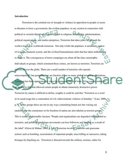 Al-Qaeda and Hezbollah Terrorist Organizations