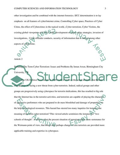 Find two Peer-Viewed Articles