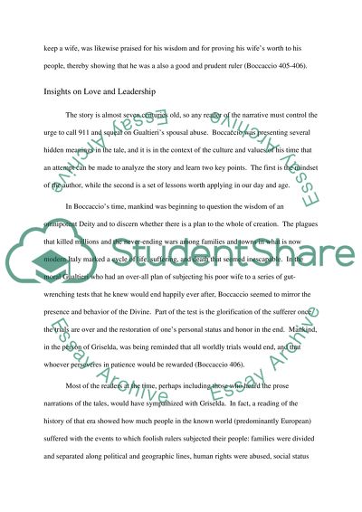 Boccaccios Decameron