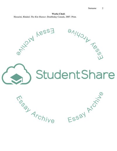 The Kite Runner by Khaled Hosseini