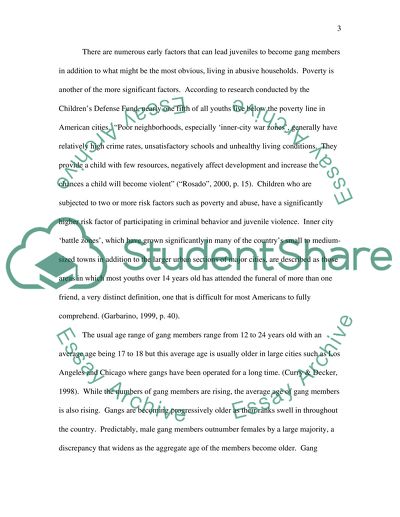 Gangs All over America