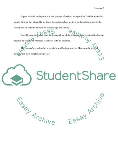 8.2: Discuss What You Pawn I Will Redeem by Sherman Alexie