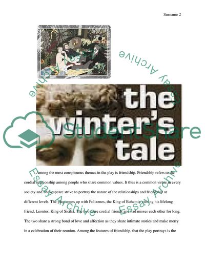 The Directors Notebook for William Shakespeares London Theater: The Winters Tale Set Design