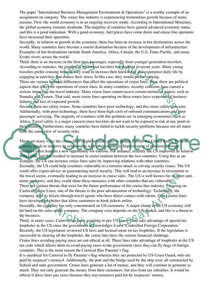 International Business Management