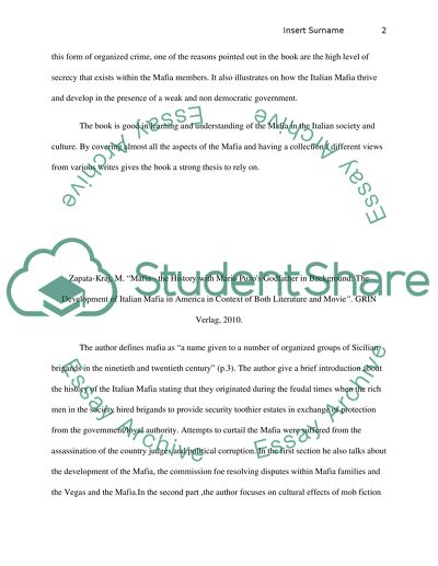 The History of Italian Mafia