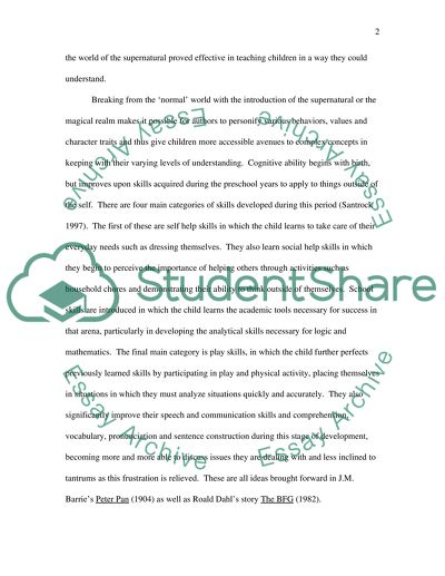 Usage of Magic and Supernatural Elements in Childrens Literature