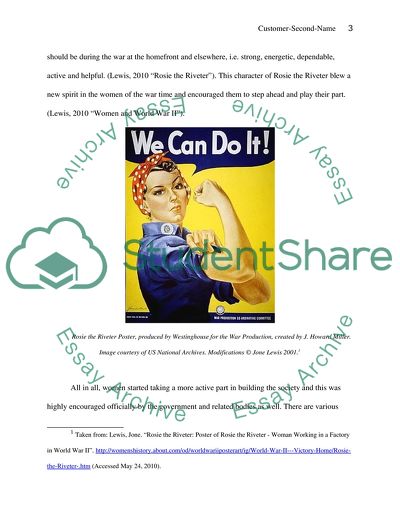 Roles of Women in World War II