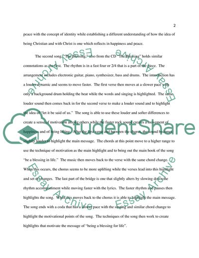 Waller Uses a Specific Set of Progressions to Identify the Main Ideas of Christianity