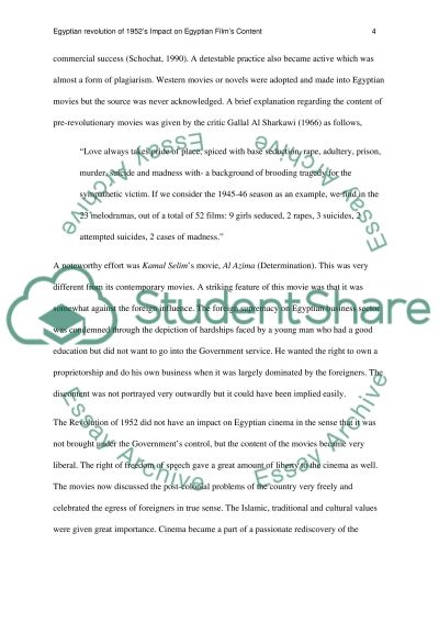 Essay about egyptian revolution