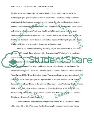 Emily Brontes Novel Wuthering Heights