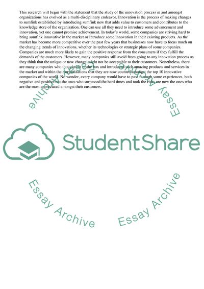 ITM Innovation Technology Management