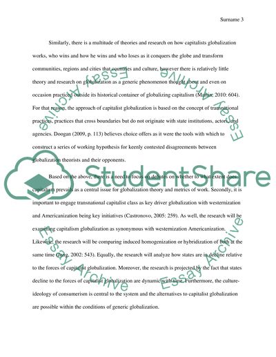 Global Capitalist Dynamics, International Variations of Work and Agency