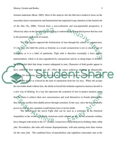 History, Gender and Bodies