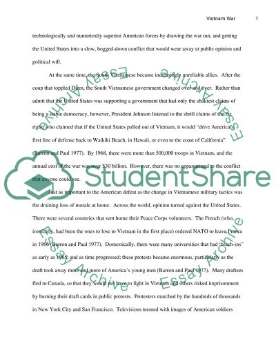 US history: Vietnam according to readers digest