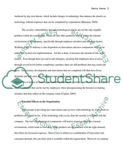 Guidelines for Risk Assessment Paper