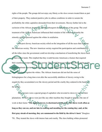 Slavery Like A Social Vice