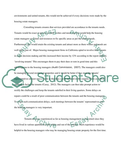 Housing issues and housing solutions