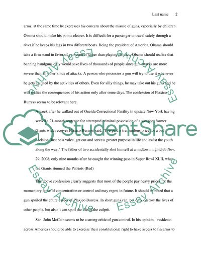 Gun Control Law and Providing Guns for Self-Protection