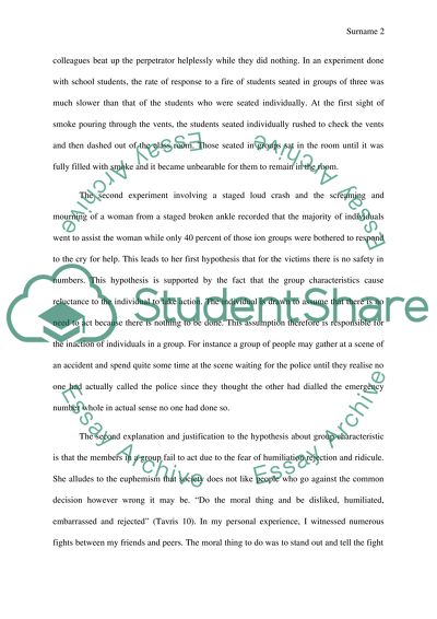 Dont shrink in the group