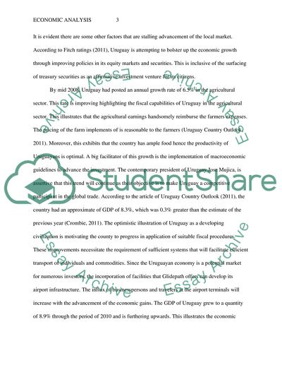 The Comparison of Economic Growth in Uruguay and Argentina