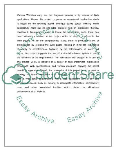 Website Verification