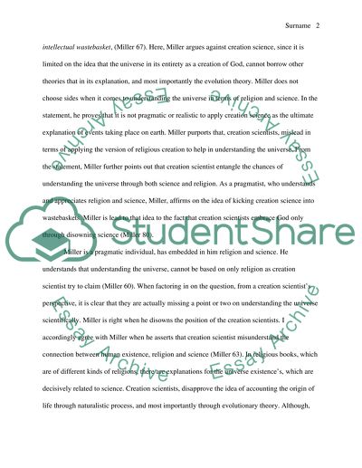 Kenneth Millers Ideas