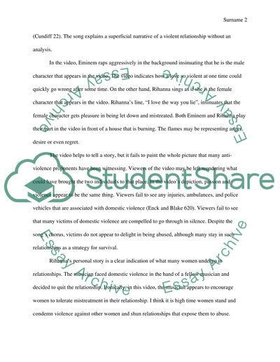 Love the Way You Lie by Eminem and Rihanna