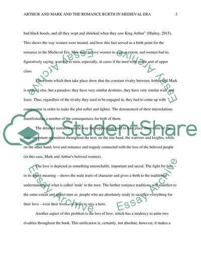 Arthur and Mark and the Romance Birth in the Medieval Era