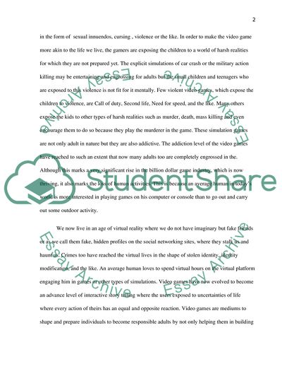 The Problem with Video Games