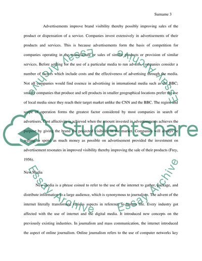 Effects of Technology on Advertising