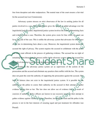 Analysis & Critique of Canadian Court System