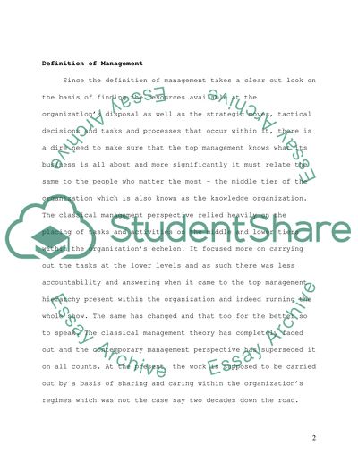 The Structure of Human Resource Management