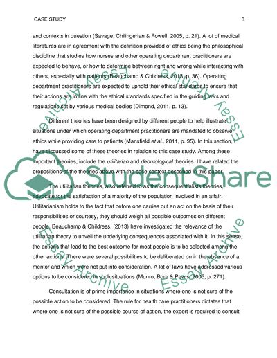 Legal and Ethical Principles in Care Delivery System