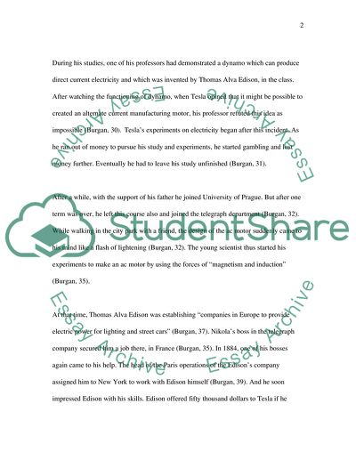 Biography of Nikola Tesla