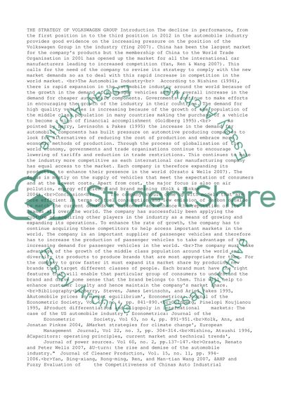 Strategy Briefing Paper