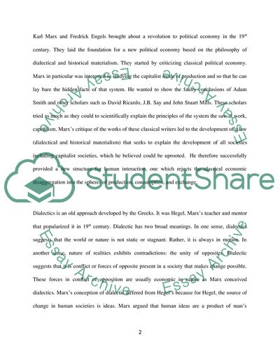 What Analytical Insights do Marxist Political Economy Provide